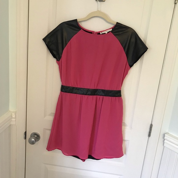 House Of Harlow 1960 Pink Vegan leather dress - Picture 8 of 8